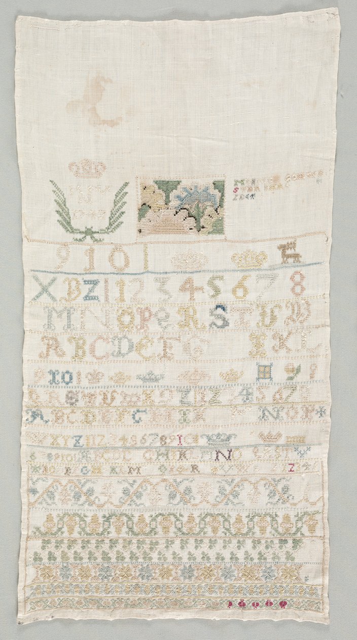 Sampler, 1742 by Unbekannt
