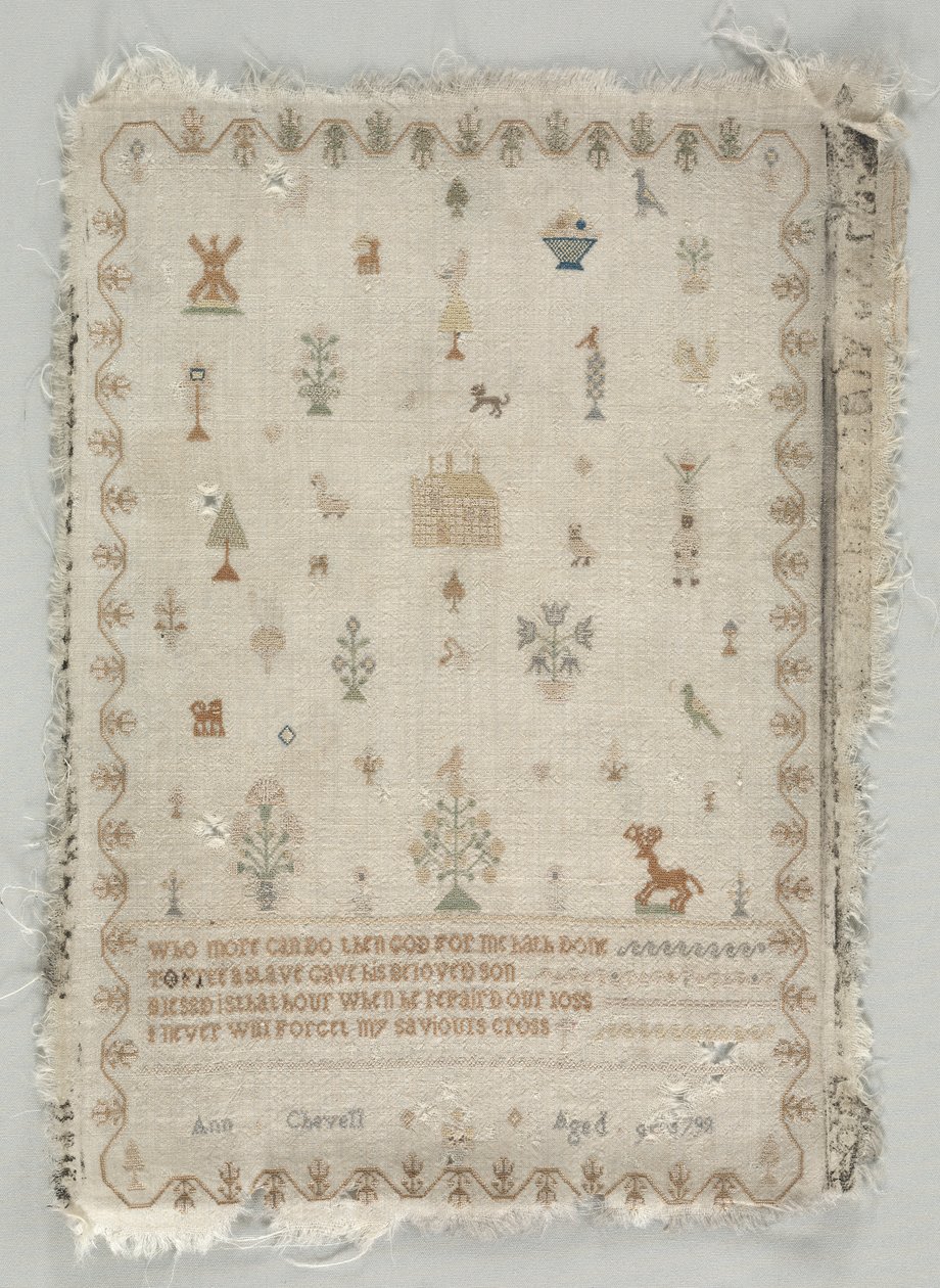 Sampler, 1798 by Unbekannt