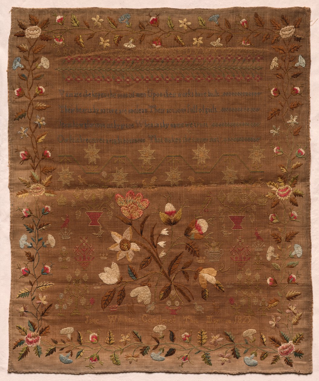 Sampler, 1829 by Unbekannt