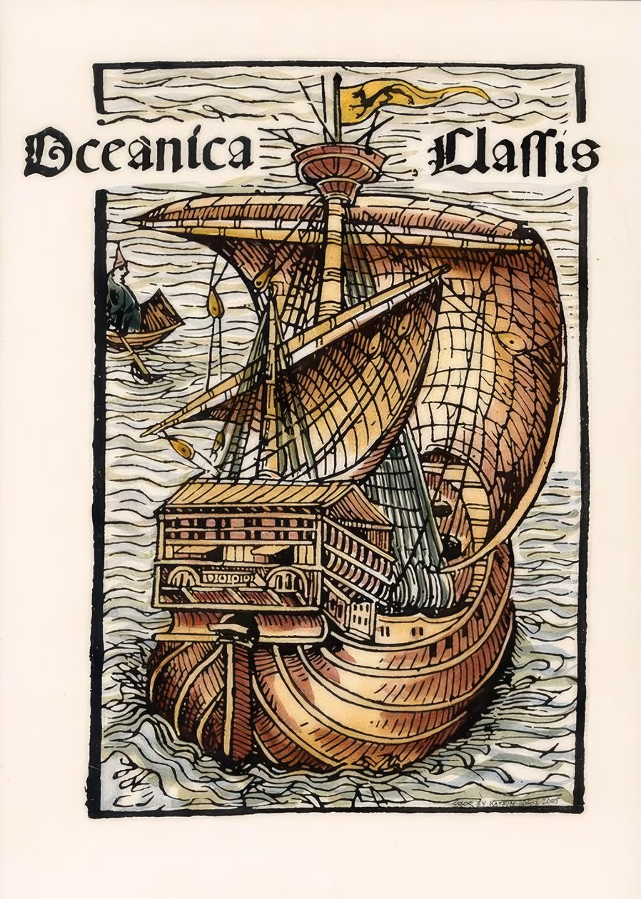 Santa Maria / from: Letter of Columbus by Unbekannt