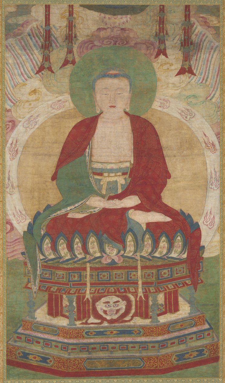 Seated Amitabha, late 1500s-early 1600s by Unbekannt