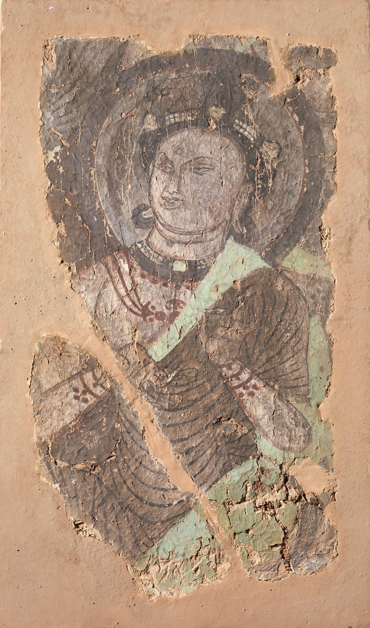 Seated Bodhisattva, ca. 6th-7th century by Unbekannt