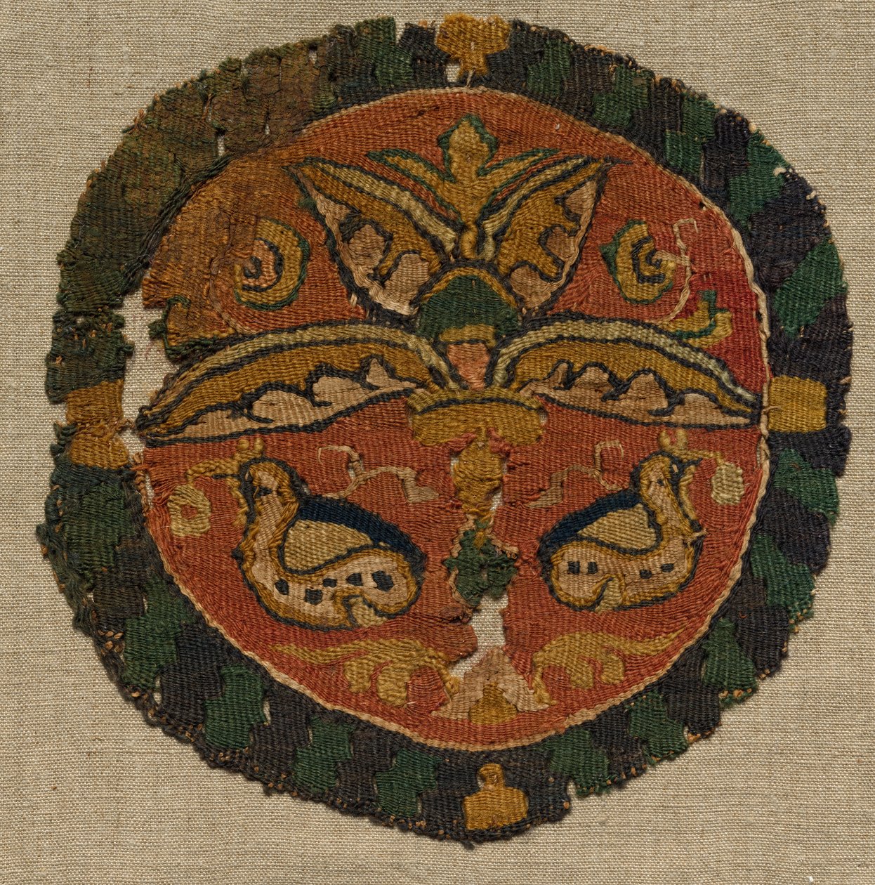 Segmentum from a Tunic, 800s by Unbekannt