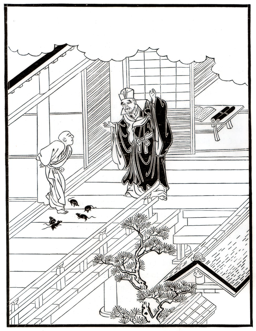 Sesshiu and the Pictured Rats by Unbekannt