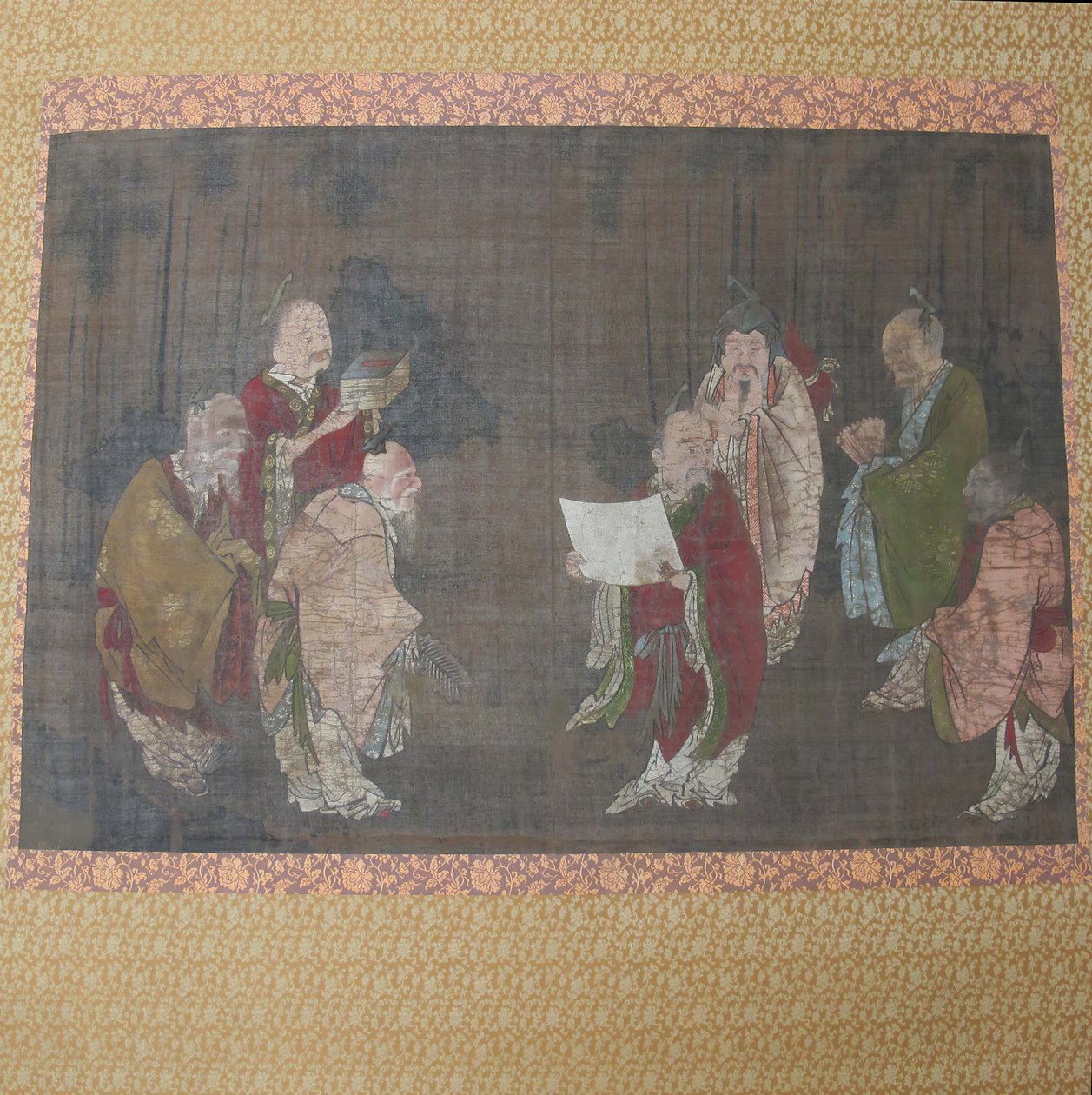 Seven Sages of the Bamboo Grove by Unbekannt