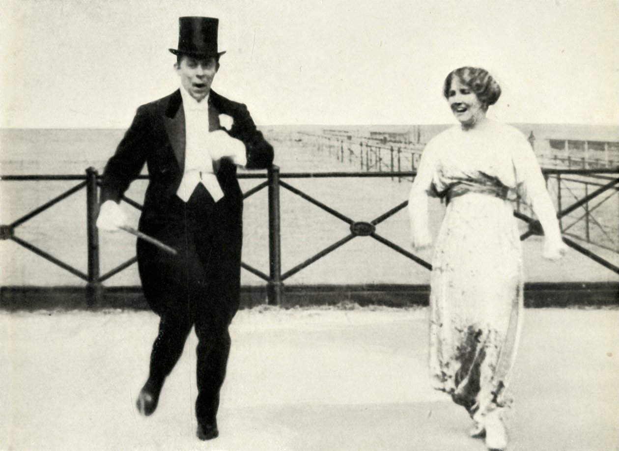 Seymour Hicks and Ellaline Terriss by Unbekannt