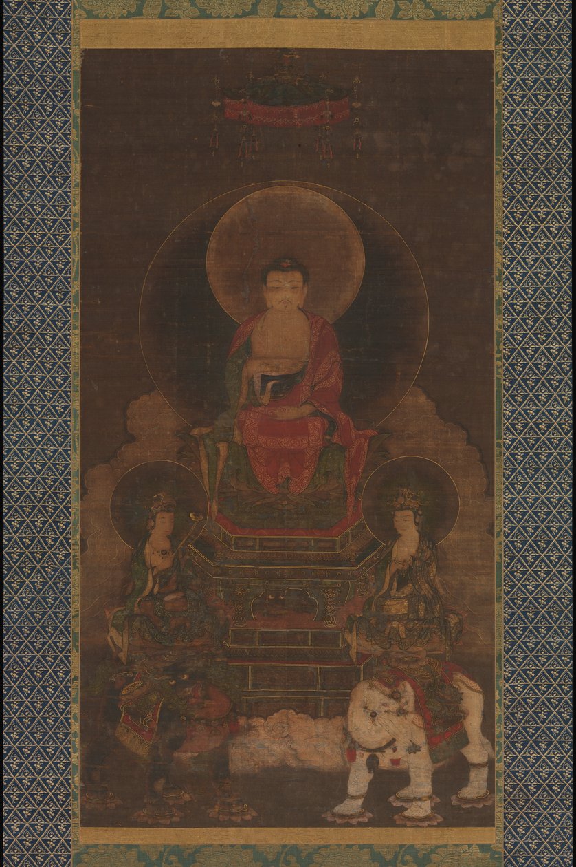 Shaka Shakyamuni Triad by Unbekannt