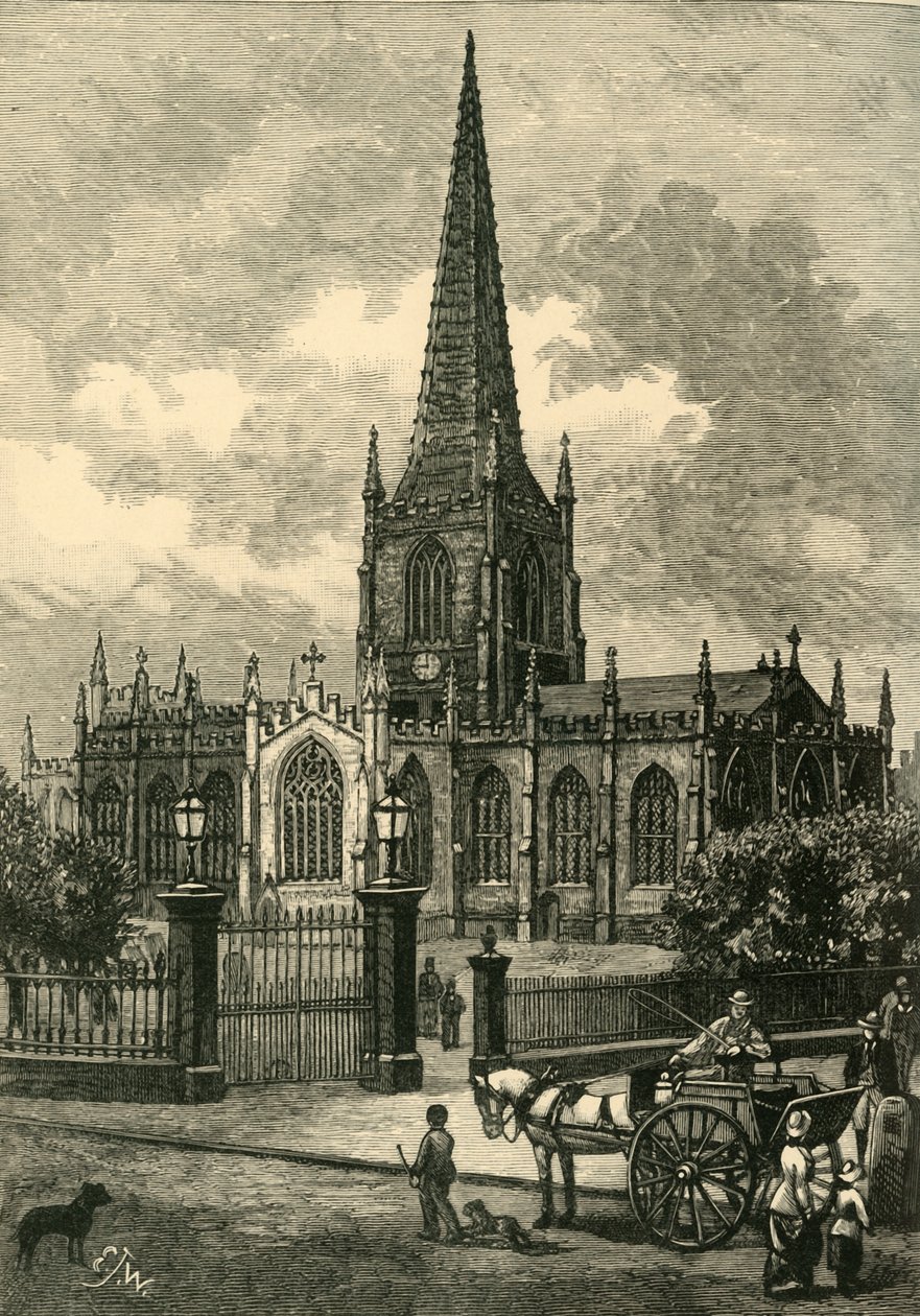 Sheffield Parish Church by Unbekannt