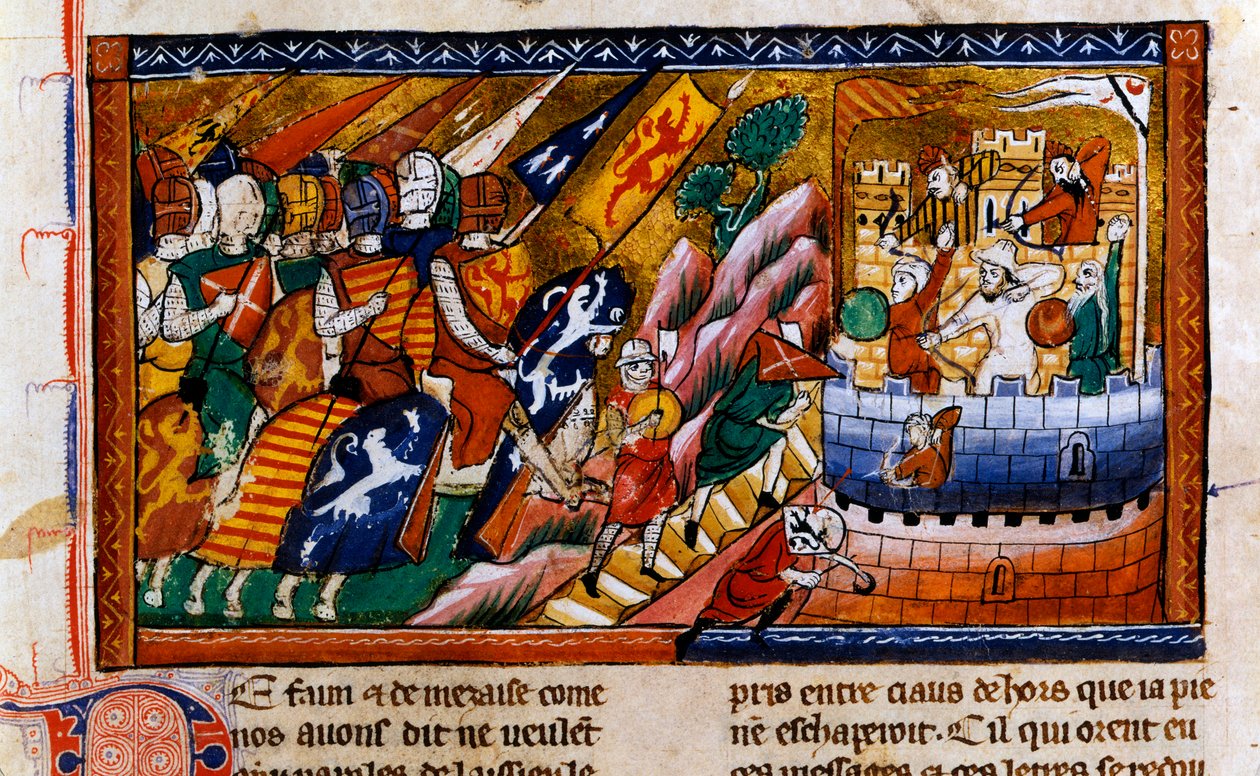 Siege of Antioch by Unbekannt
