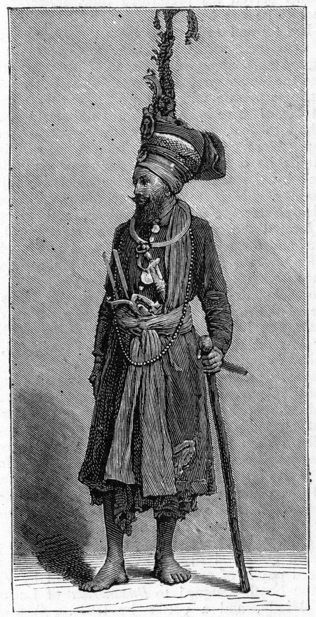 Sikh Chief by Unbekannt