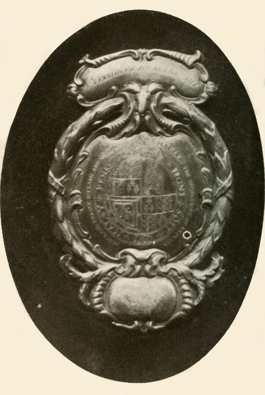 Silver Frontlet, with English Coat-of-Arms by Unbekannt