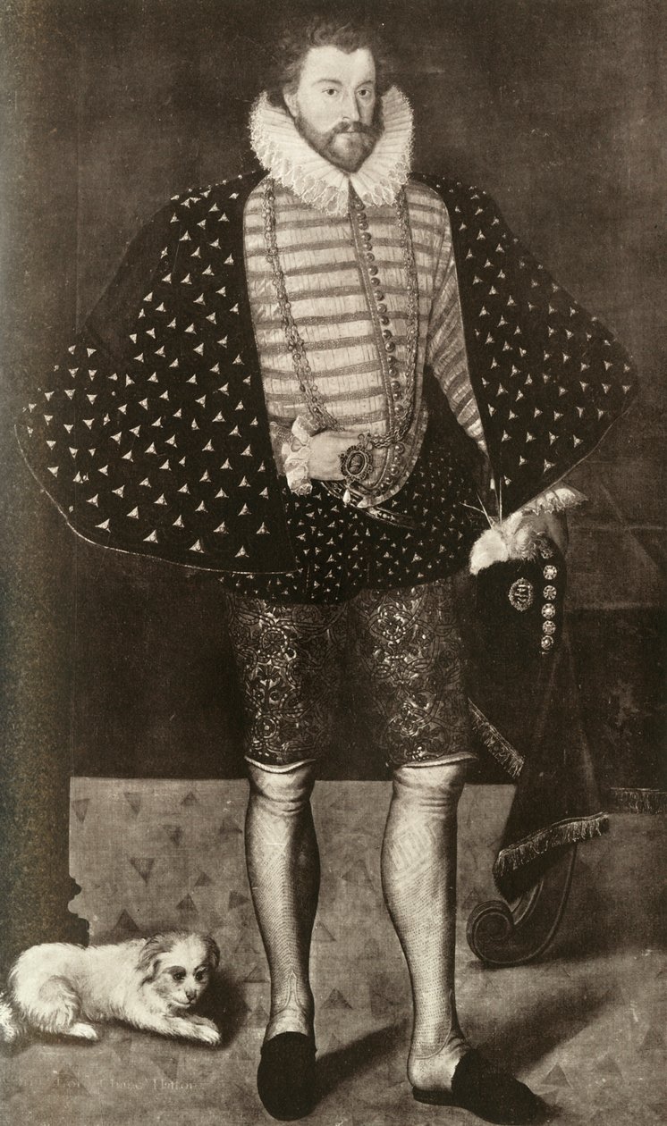 Sir Christopher Hatton by Unbekannt
