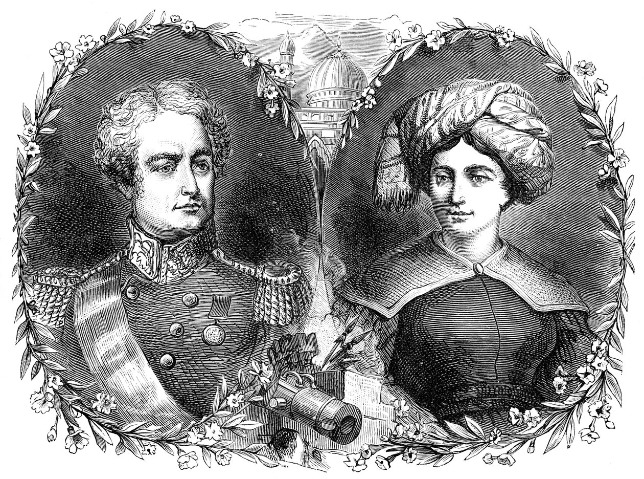 Sir Robert and Lady Sale by Unbekannt