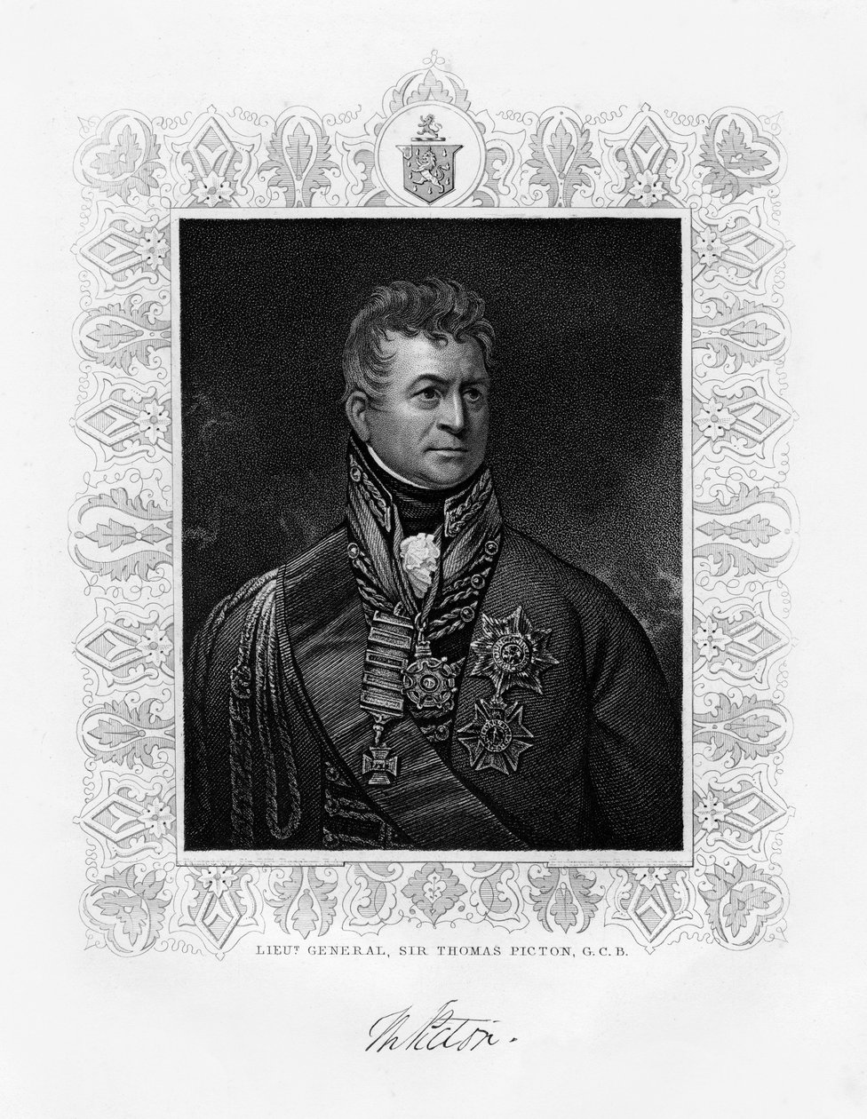 Sir Thomas Picton, British Military Leader by Unbekannt