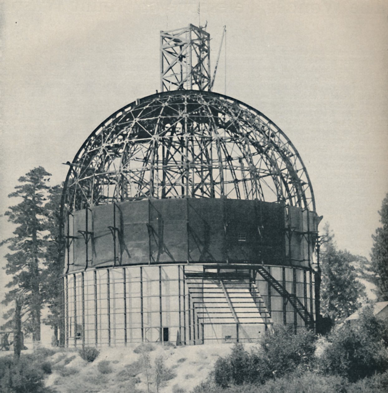 Skeleton Dome to House an Astronomical Mammoth by Unbekannt