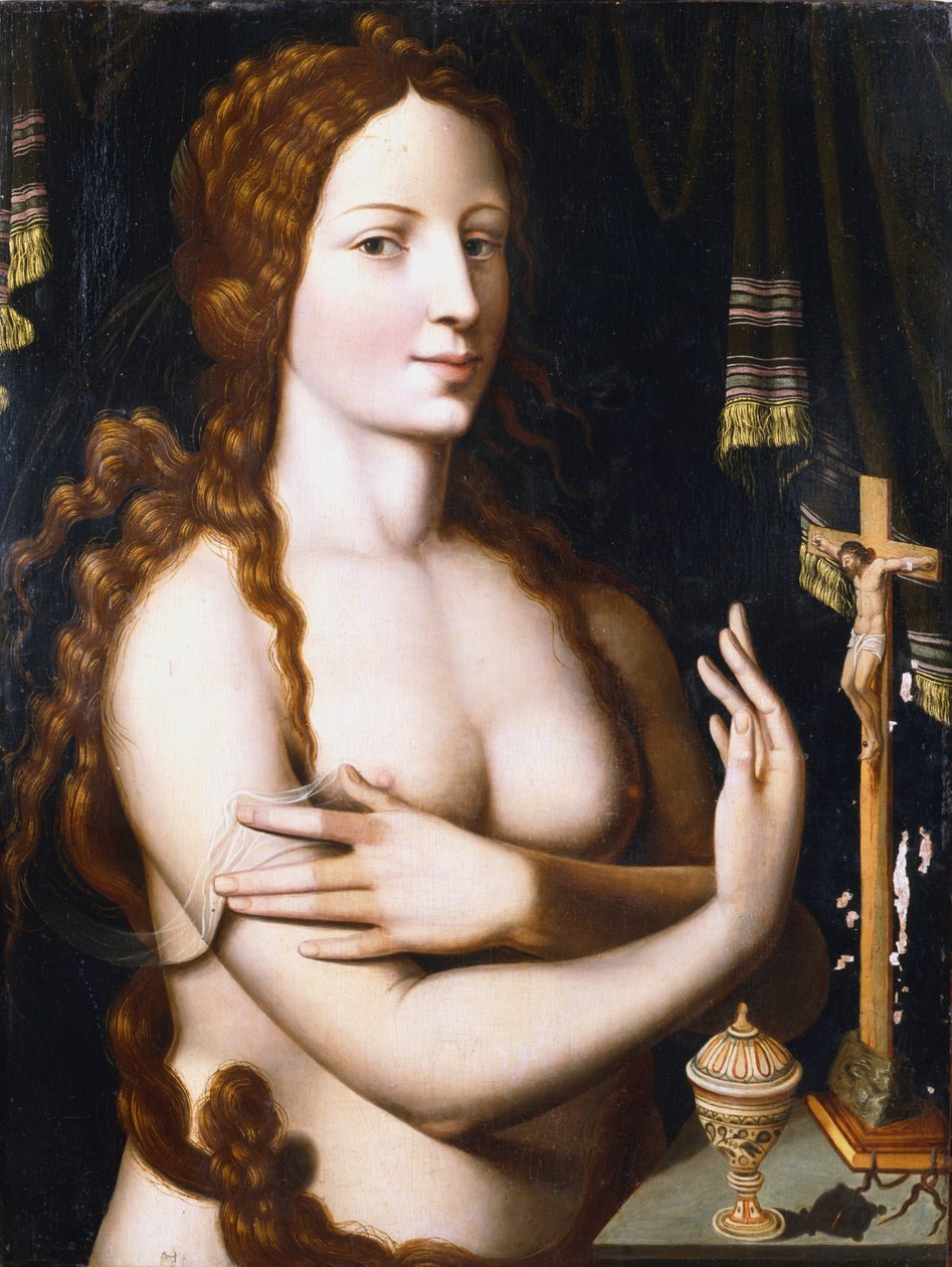 St Mary Magdalene Repentant by Unbekannt