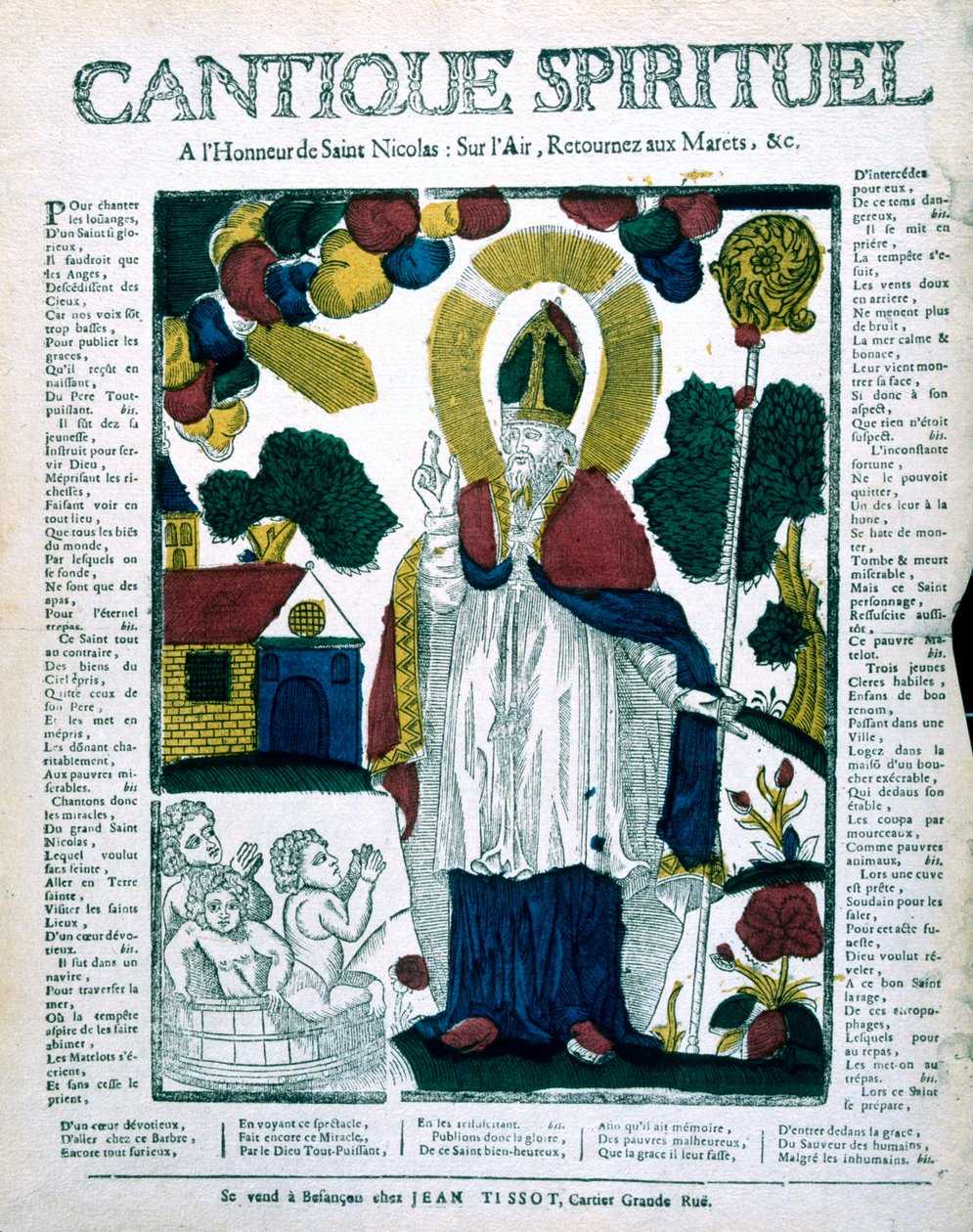 St Nicholas, 19th century by Unbekannt