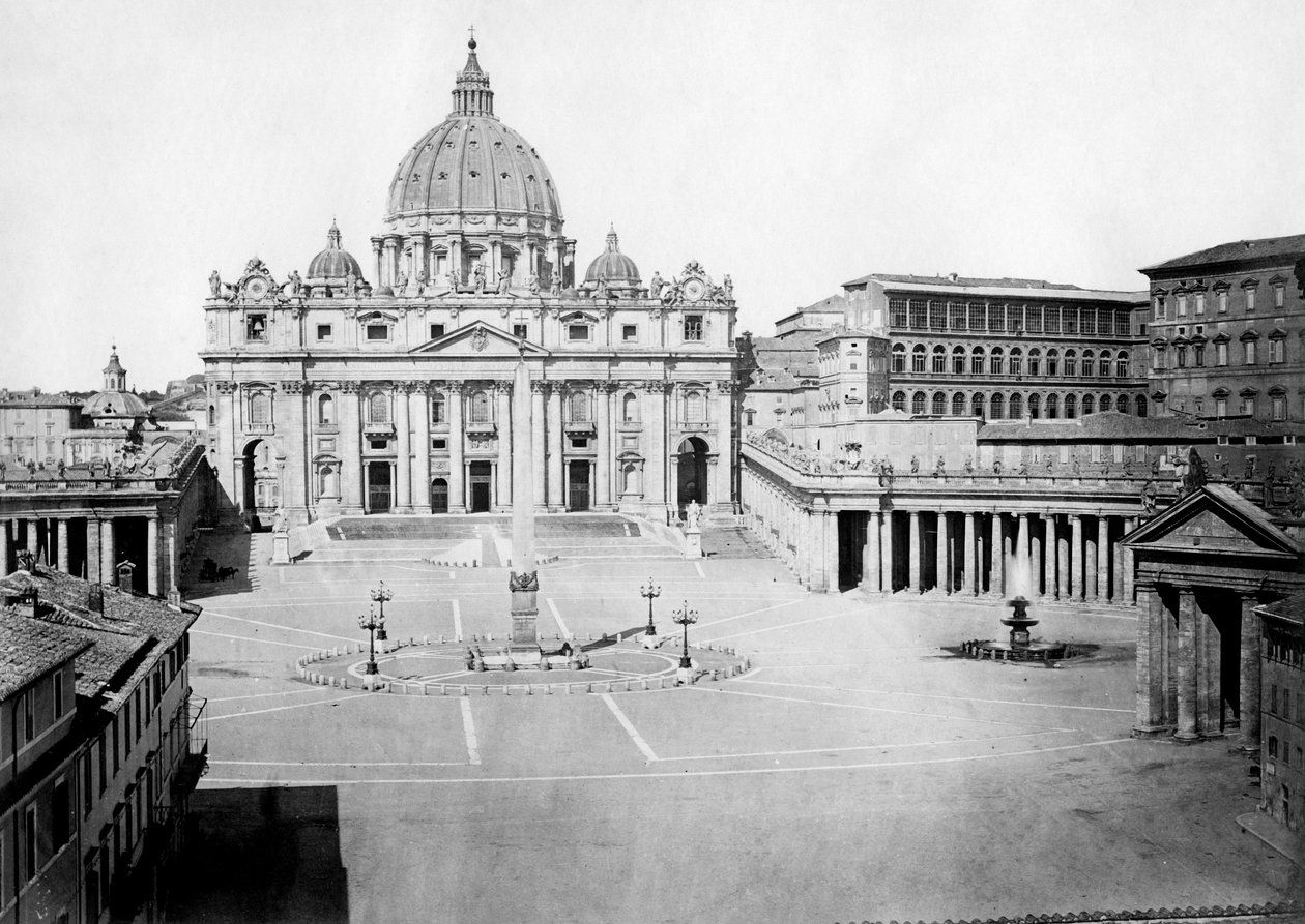 St Peters Square, Rome by Unbekannt
