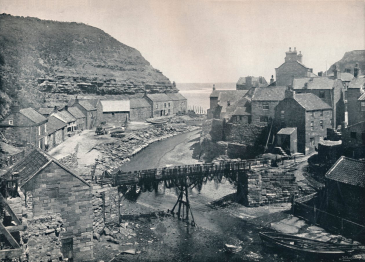 Staithes - Looking Towards the Sea by Unbekannt
