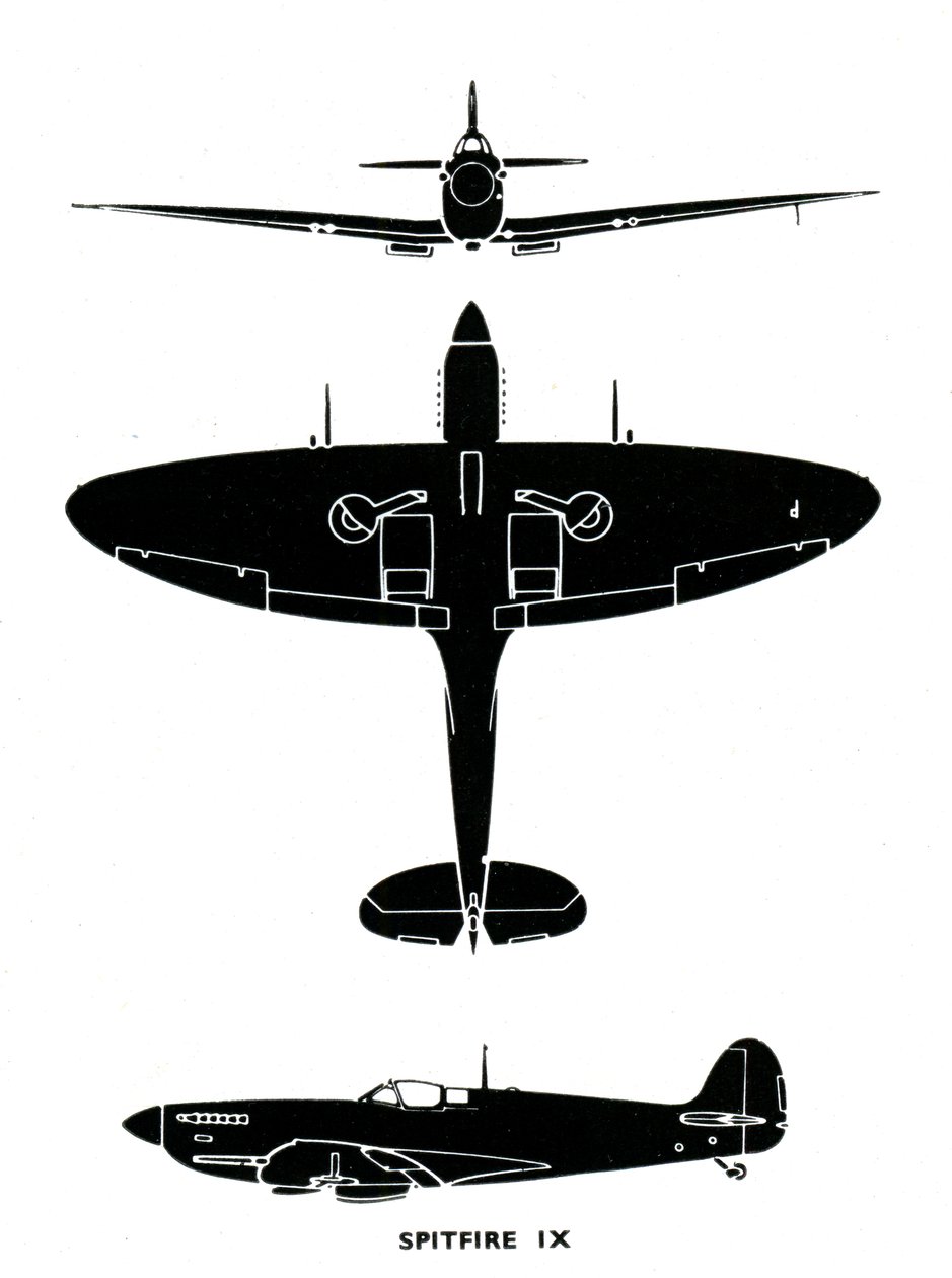 Supermarine Spitfire Mk IX by Unbekannt