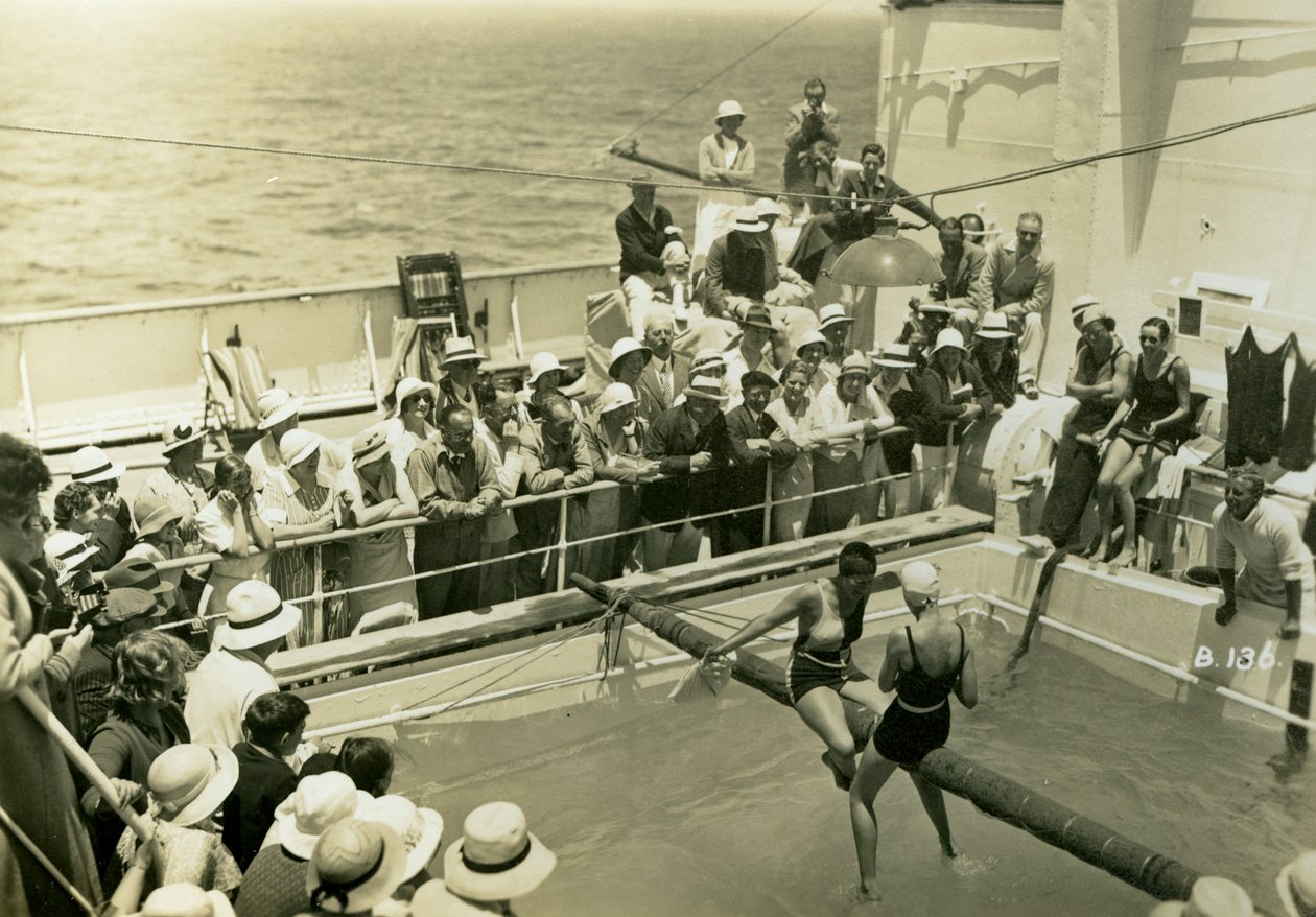 Swimming Pool on Board the RML Atlantis by Unbekannt