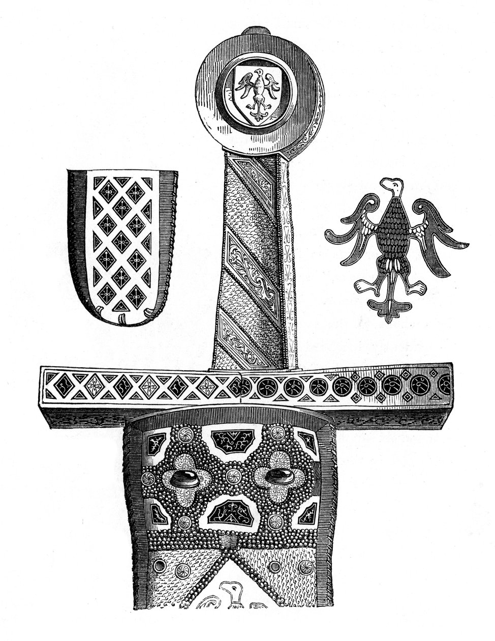 Sword of Charlemagne by Unbekannt