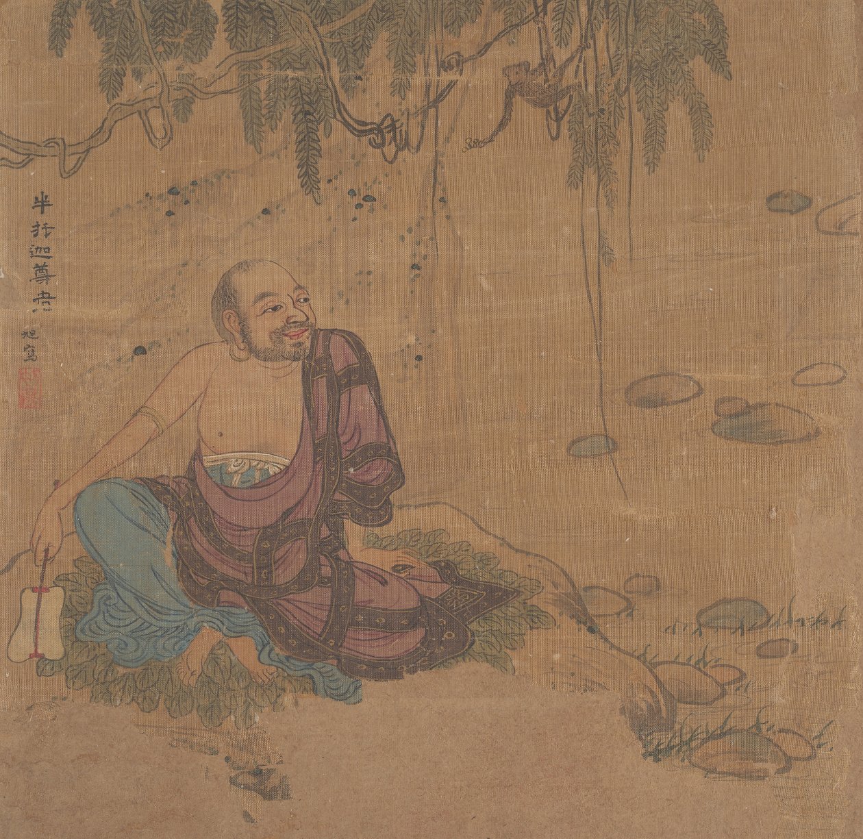 Ten Paintings of Luohans by Unbekannt