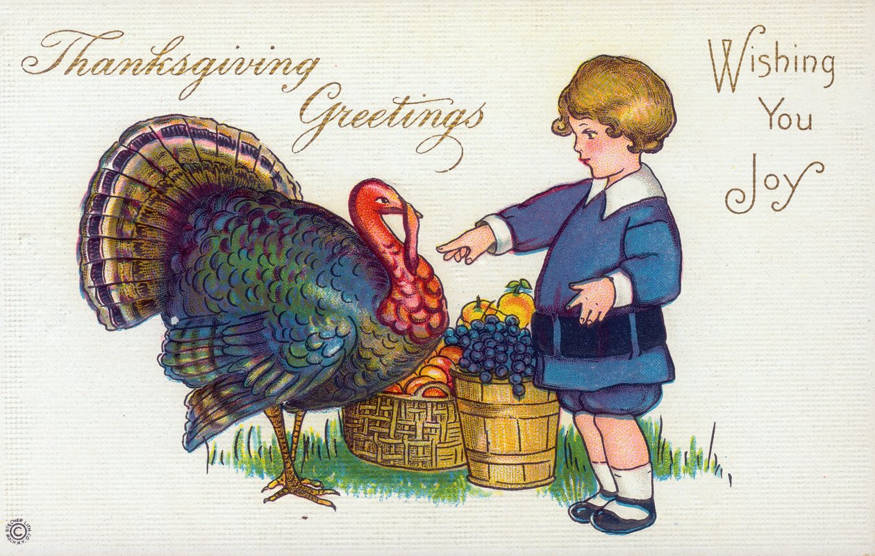 Thanksgiving Greetings. Wishing You Joy. by Unbekannt