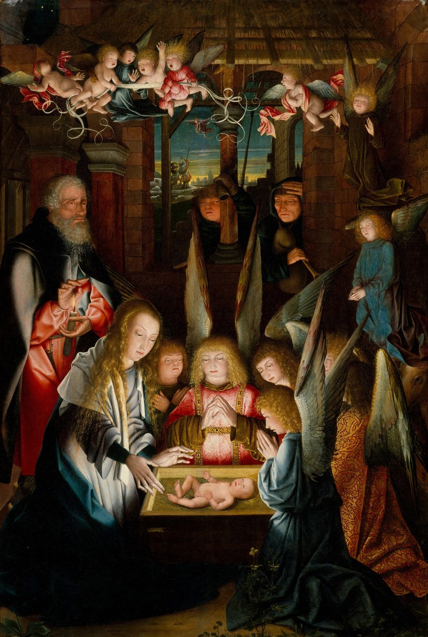The Adoration of the Christ Child by Unbekannt