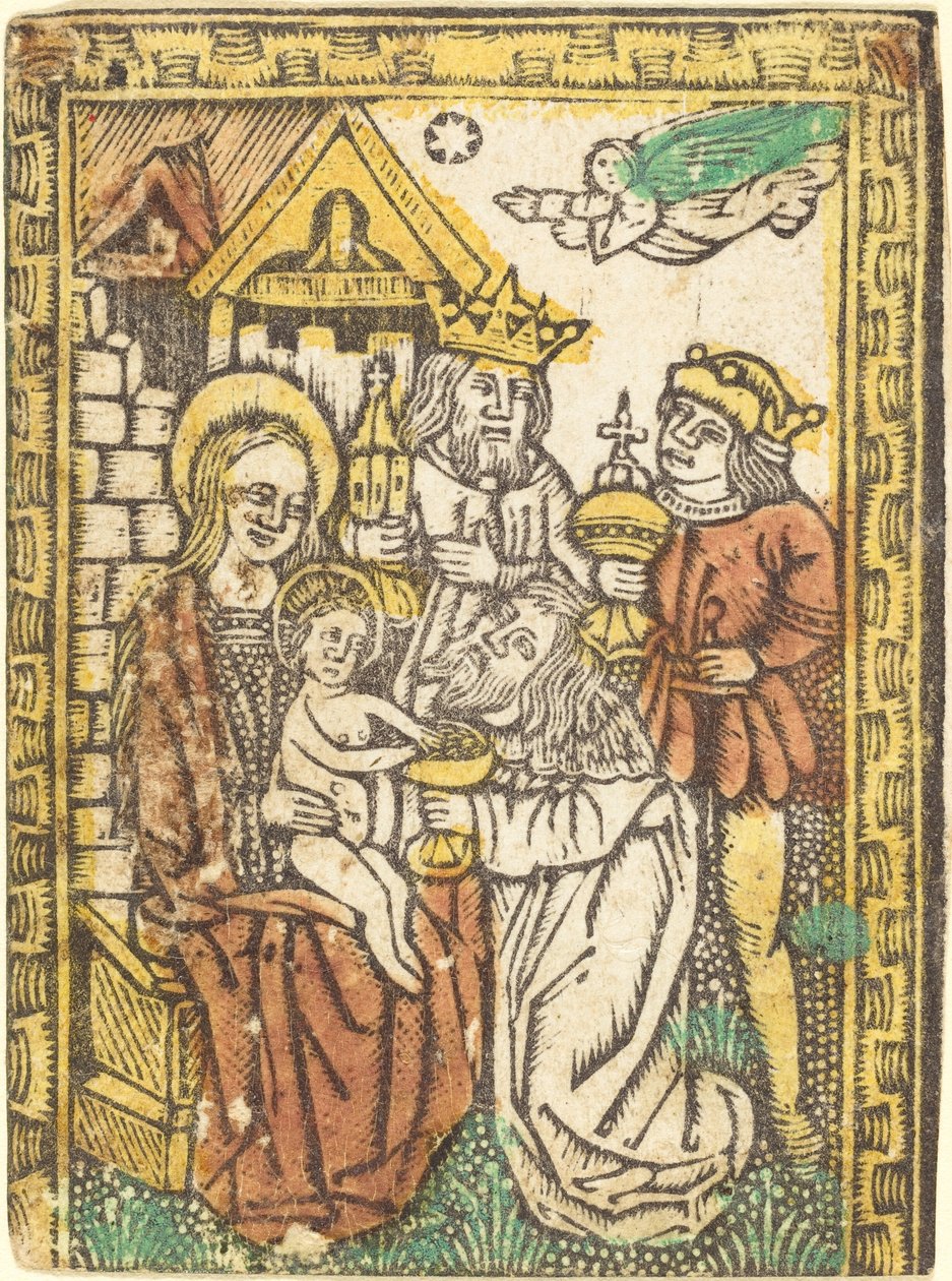 The Adoration of the Magi by Unbekannt