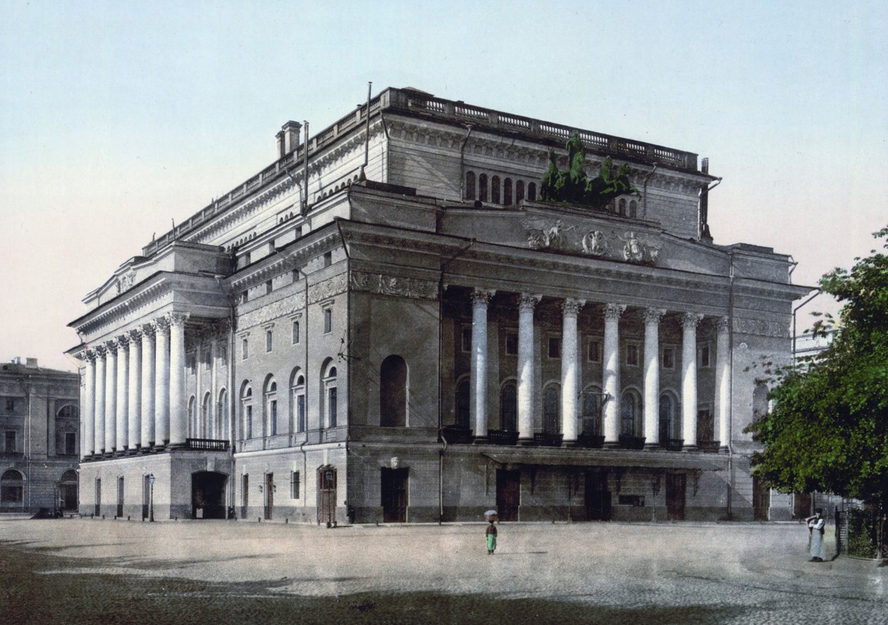 The Alexandrinsky Theatre, St Petersburg, Russia by Unbekannt