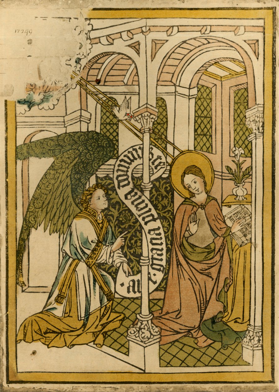 The Annunciation by Unbekannt