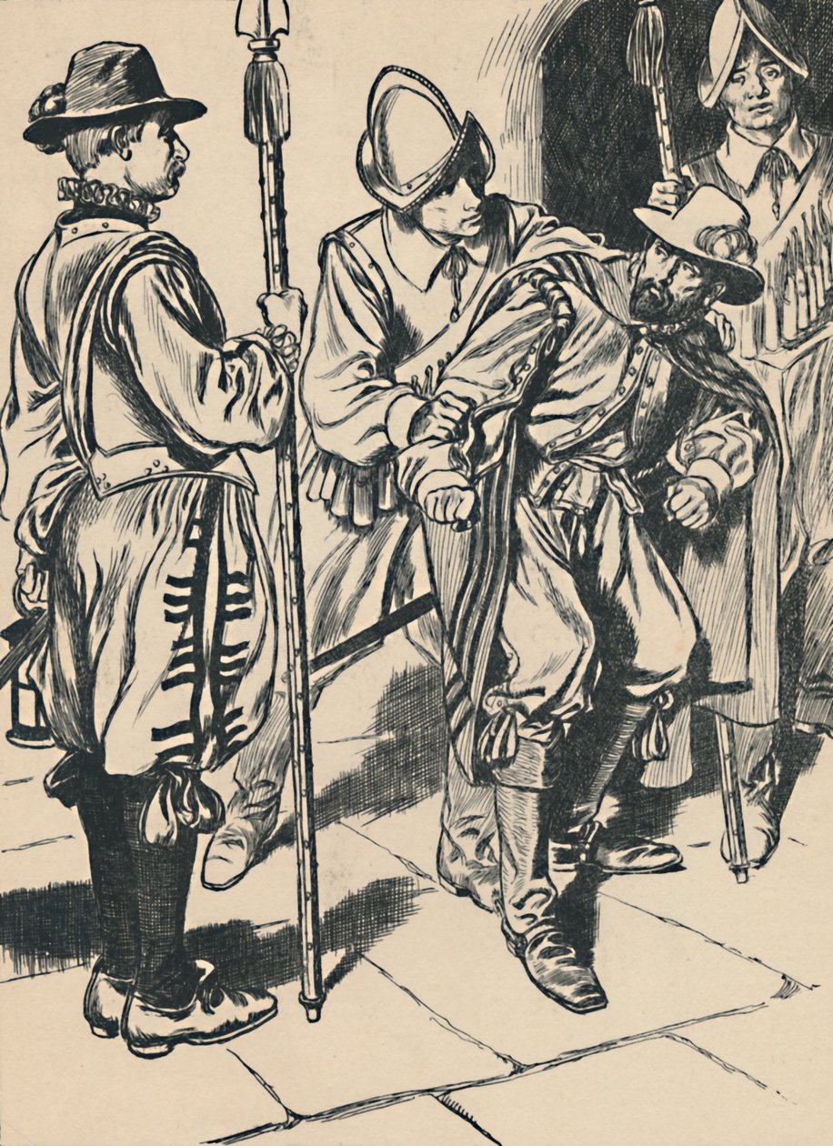 The Arrest of Guy Fawkes by Unbekannt