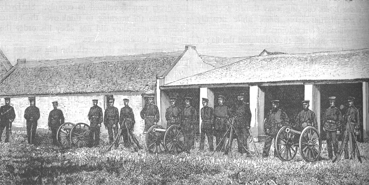 The Artillery of the South African Republic by Unbekannt