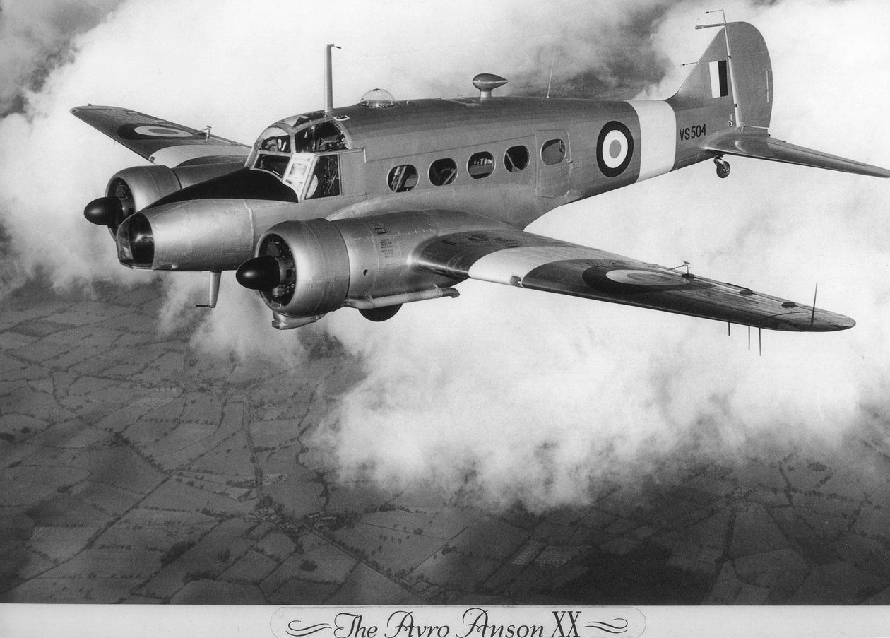 The Avro Anson XX, c1940s by Unbekannt