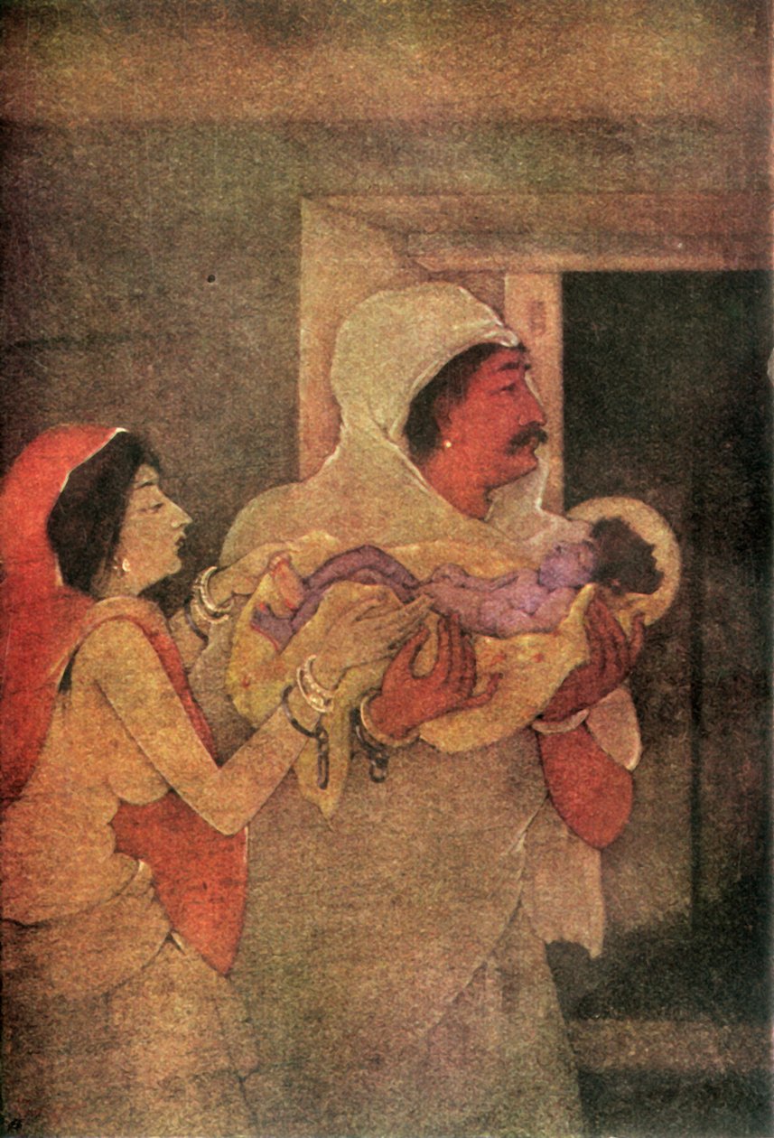 The Birth of Krishna by Unbekannt