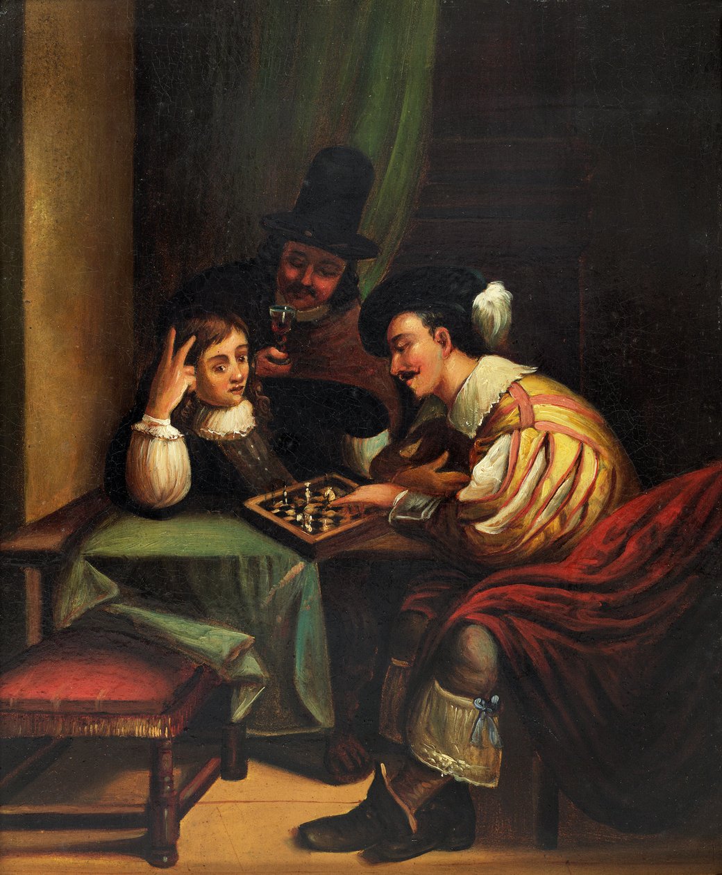 The Chess Players by Unbekannt