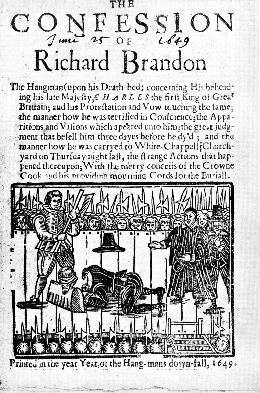 The Confession of Richard Brandon by Unbekannt
