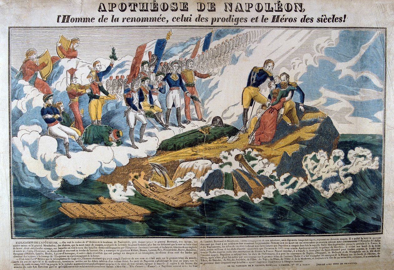 The Crowning Glory of Napoleon, 19th Century by Unbekannt