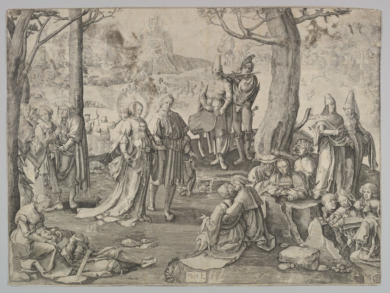The Dance of St. Mary Magdalene by Unbekannt