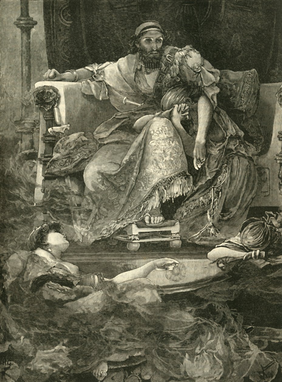 The Death of Sardanapalus by Unbekannt
