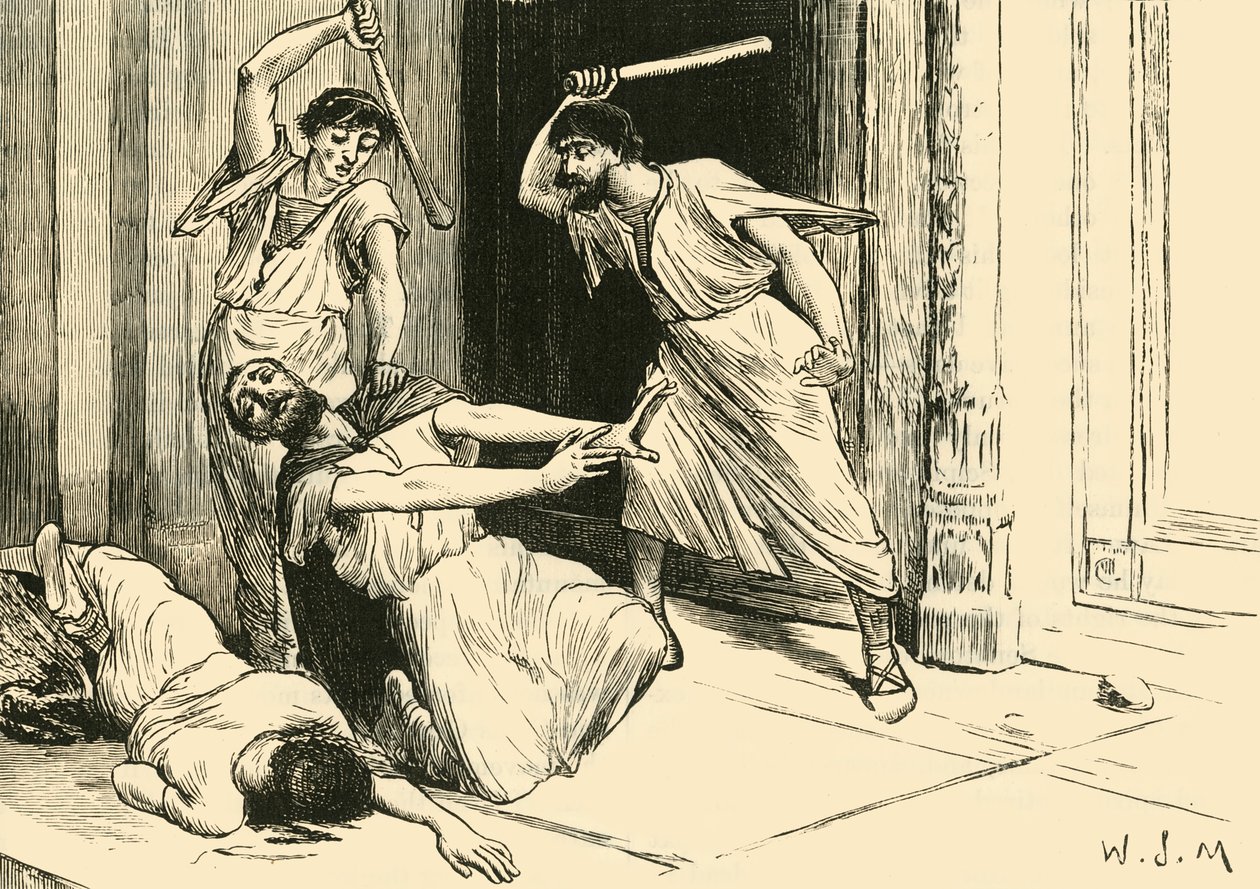 The Death of Tiberius Gracchus, 1890 by Unbekannt