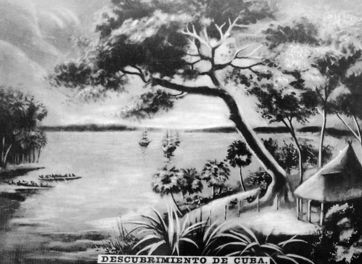 The Discovery of Cuba by Unbekannt