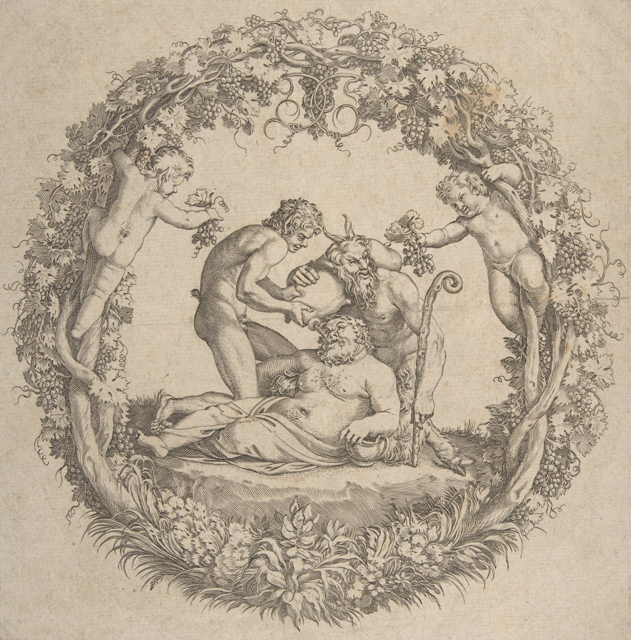 The Drunken Silenus by Unbekannt