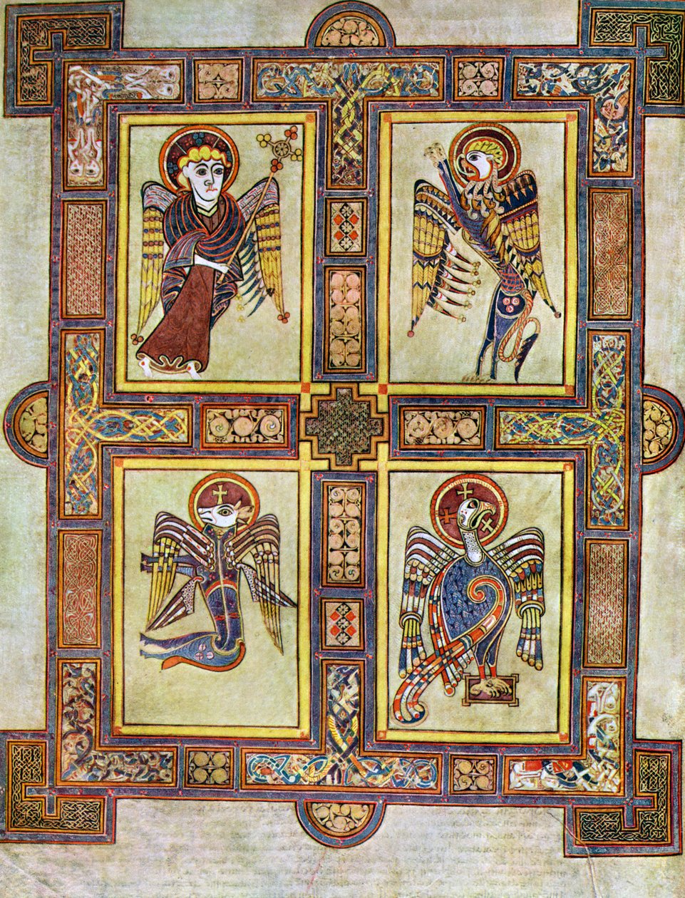 The Evangelical Symbols by Unbekannt