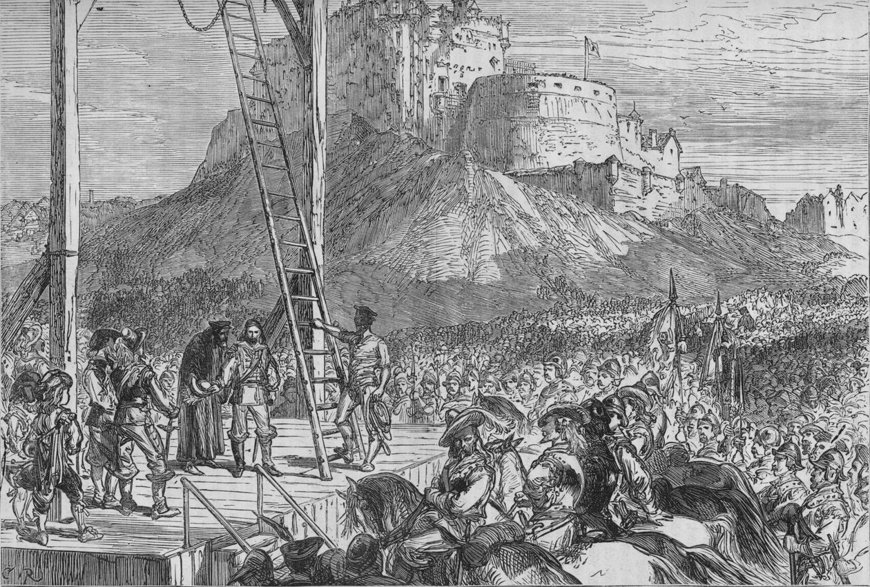 The Execution of Montrose by Unbekannt