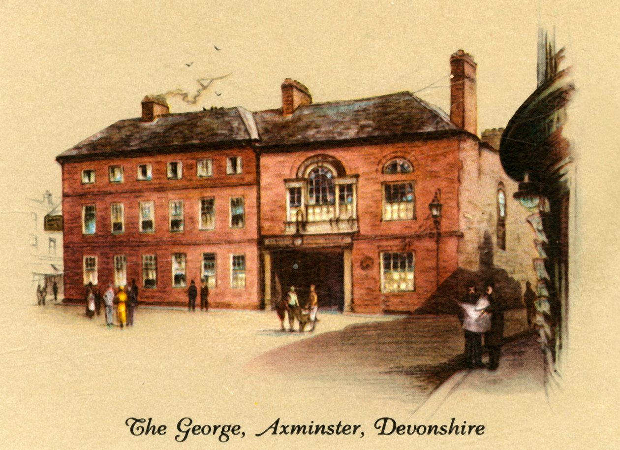 The George, Axminster, Devonshire by Unbekannt