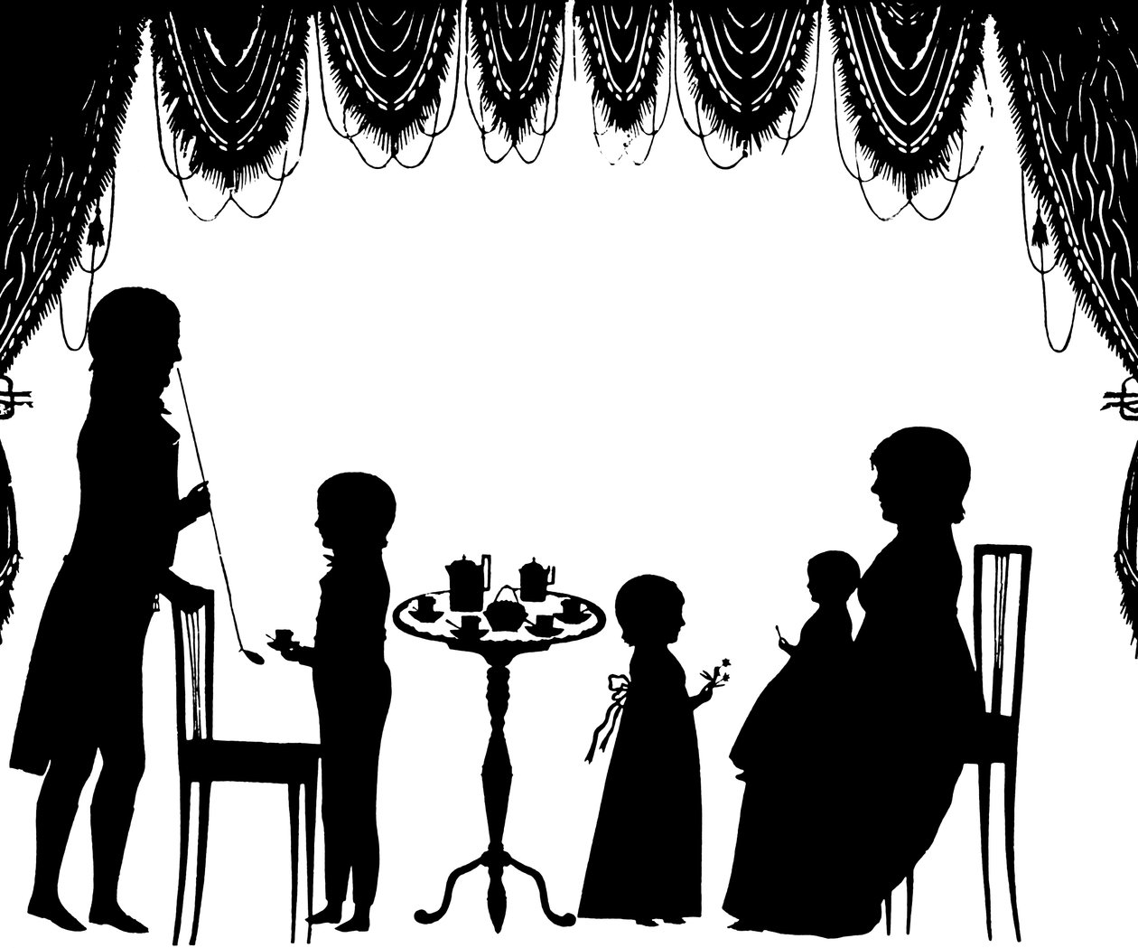 The Goethe Family by Unbekannt
