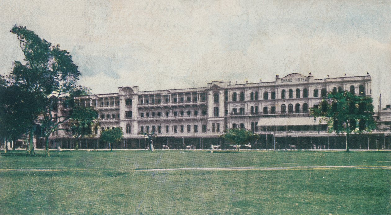 The Grand Hotel, Calcutta, 1911 by Unbekannt