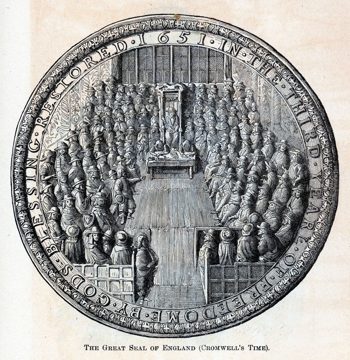 The Great Seal of England Cromwell